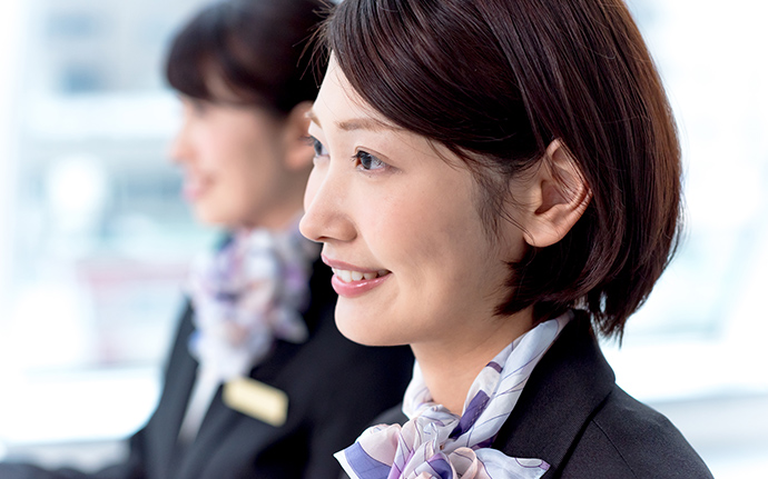 ホテルなどのフロント業務